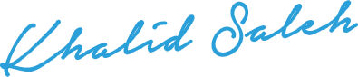 Khalid Saleh signature