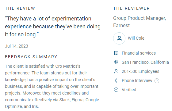 CRO reviews
