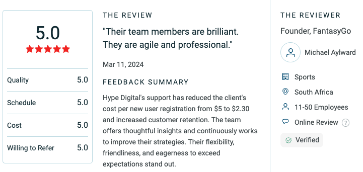 Hype Digital Reviews